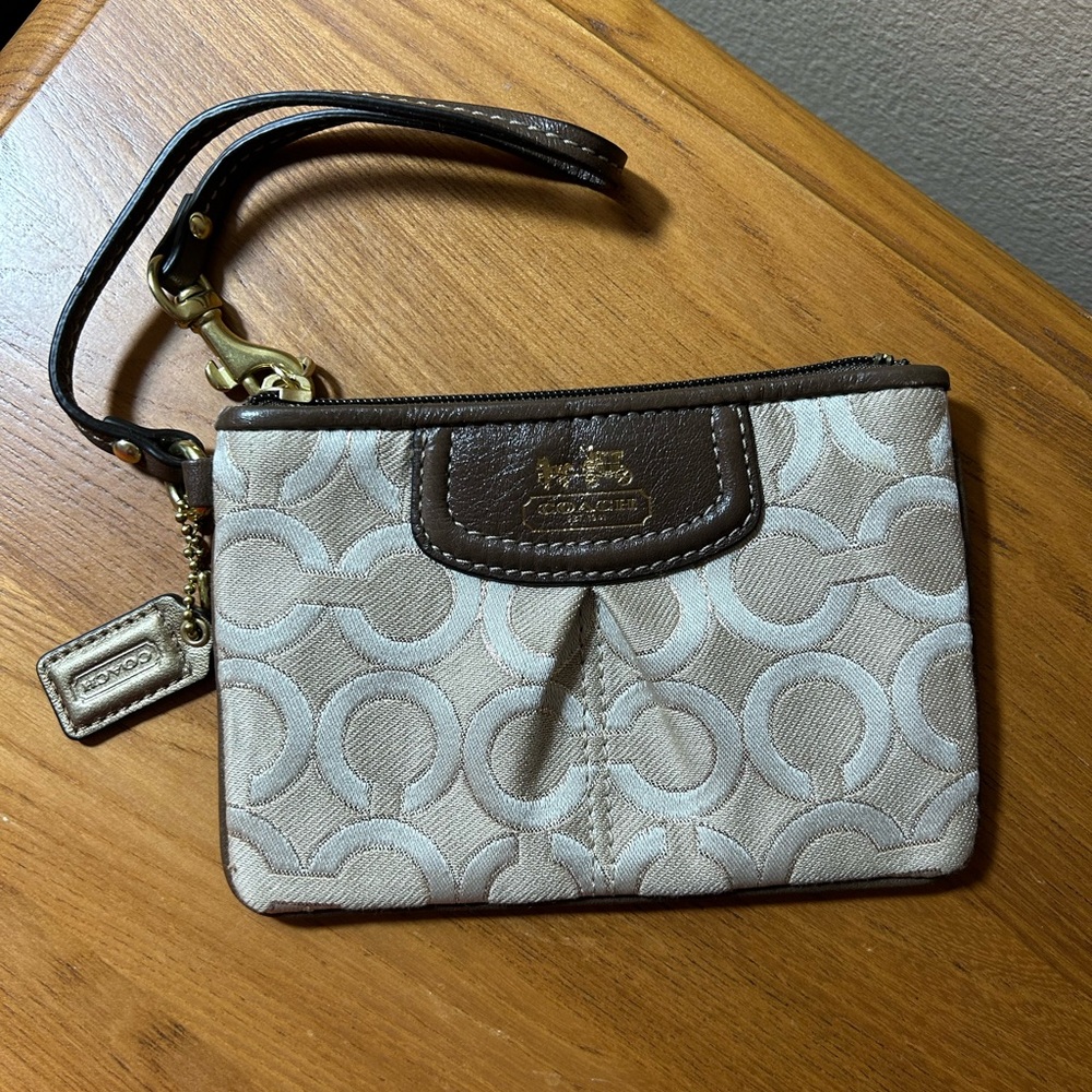 Coach Wristlet